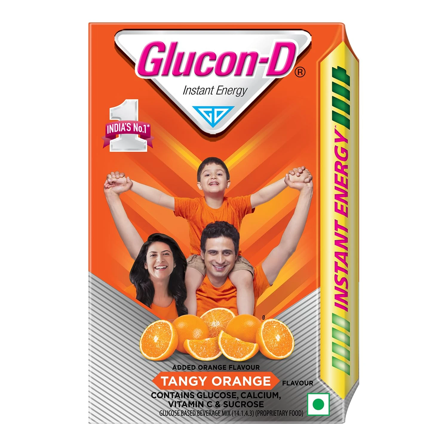 GLUCON-D TANGY ORANGE 450G