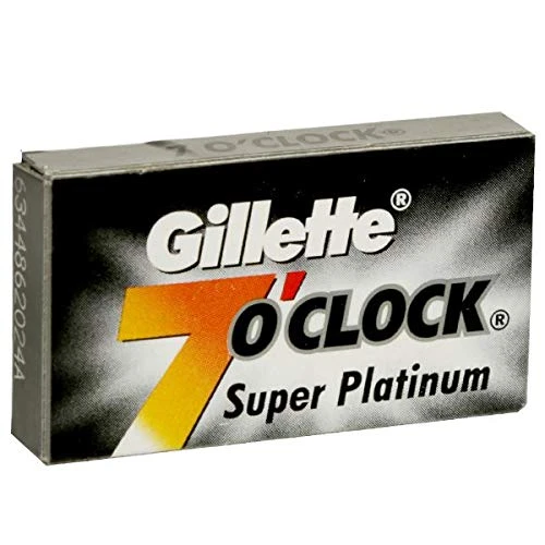 GILLETE 7O'CLOCK SUPER PLATINUM