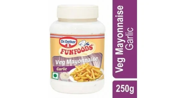 FUNFOOD VEG MAYONNAISE GARLIC 250GM