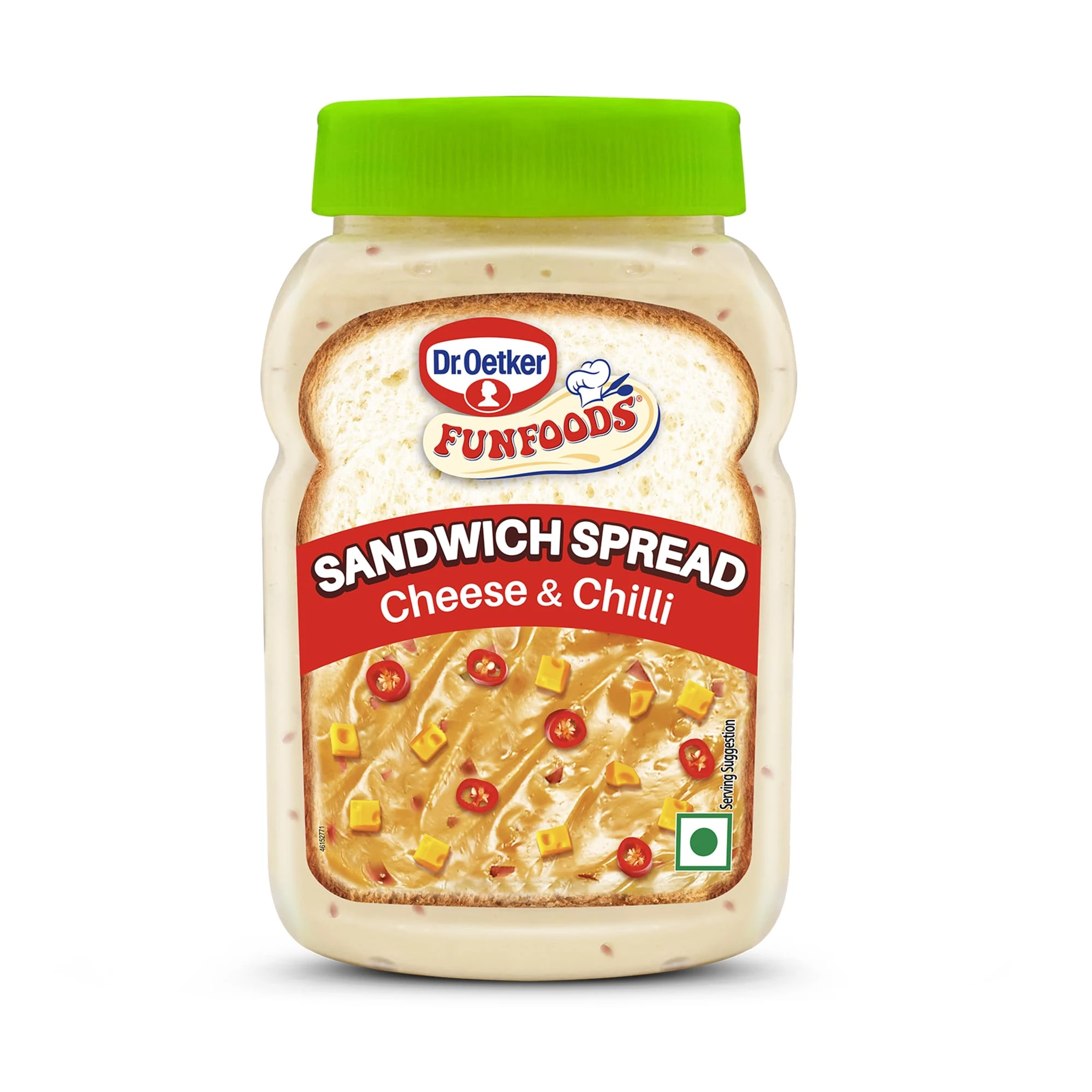 FUNFOOD SANDWICH SPREAD CHEESE CHILLI 250GM