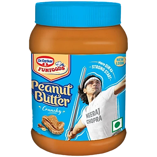 FUNFOOD PEANUT BUTTER CRUNCHY 400GM