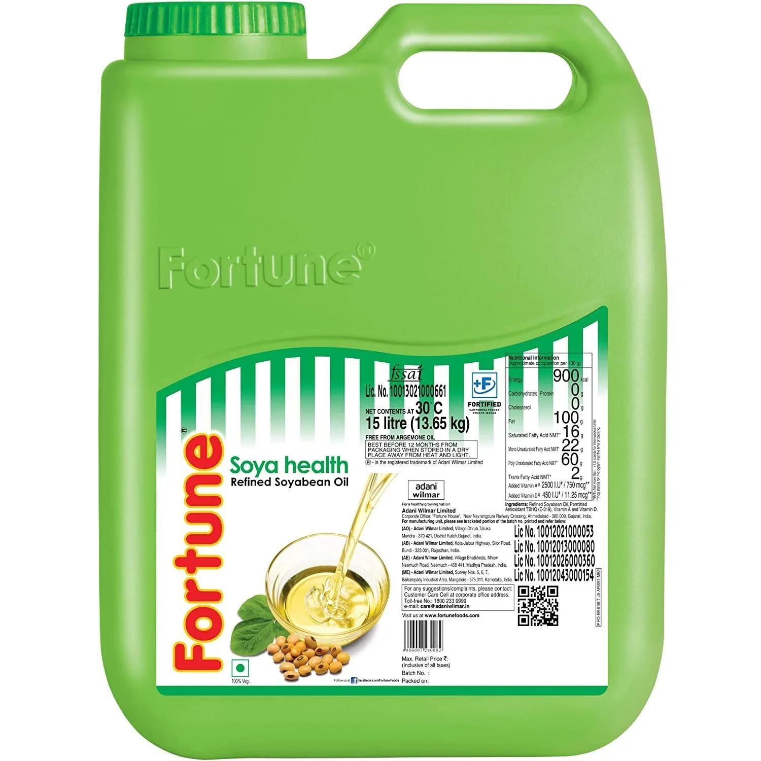 FORTUNE SOYA HELTH 15L